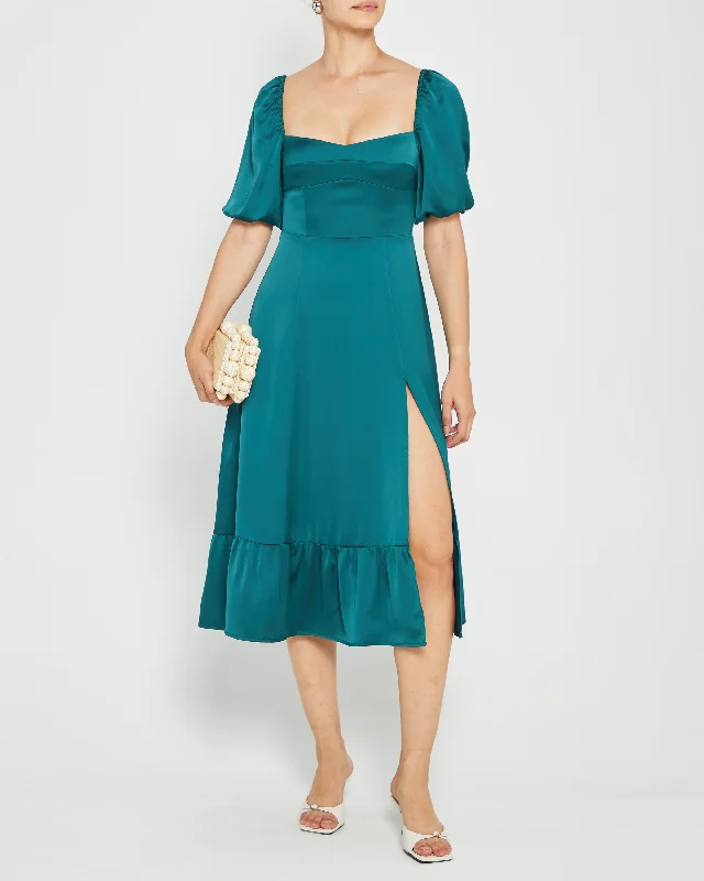 Midi dresses with one - shoulder designs for a modern and asymmetric style Violetta Midi Dress Midi dresses with one - shoulder designs for a modern and asymmetric style Violetta Midi Dress