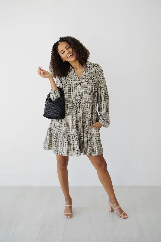 Mini dresses with puff sleeves for a vintage look Harlow Mini Dress - FINAL SALE