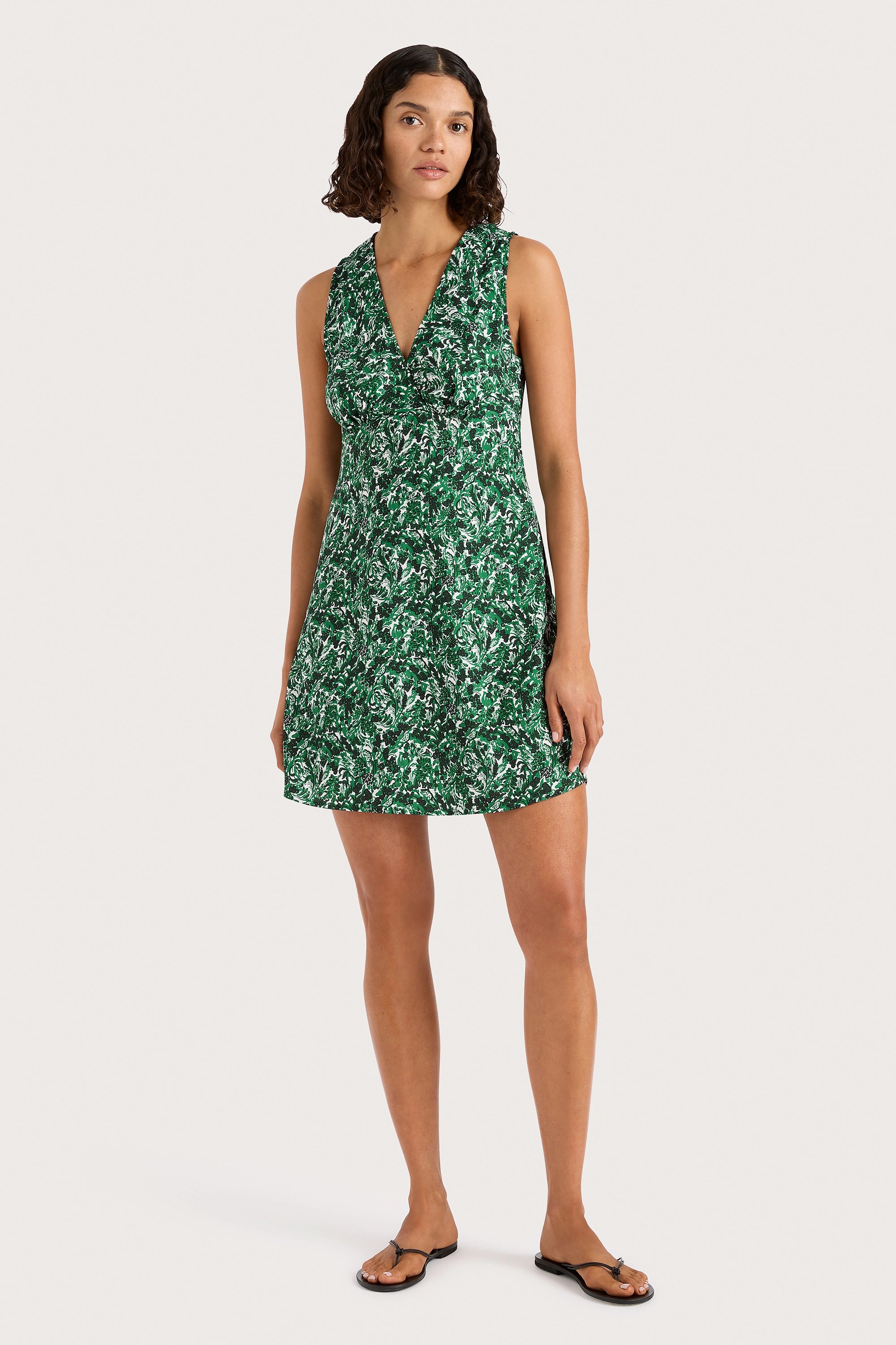 Mini dresses with fringe for a bohemian style Nadja Mini Dress Oak