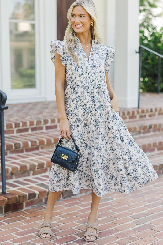 Midi dresses with cotton - blend materials for everyday comfort Created Beauty Cream Paisley Midi Dress Midi dresses with cotton - blend materials for everyday comfort Created Beauty Cream Paisley Midi Dress