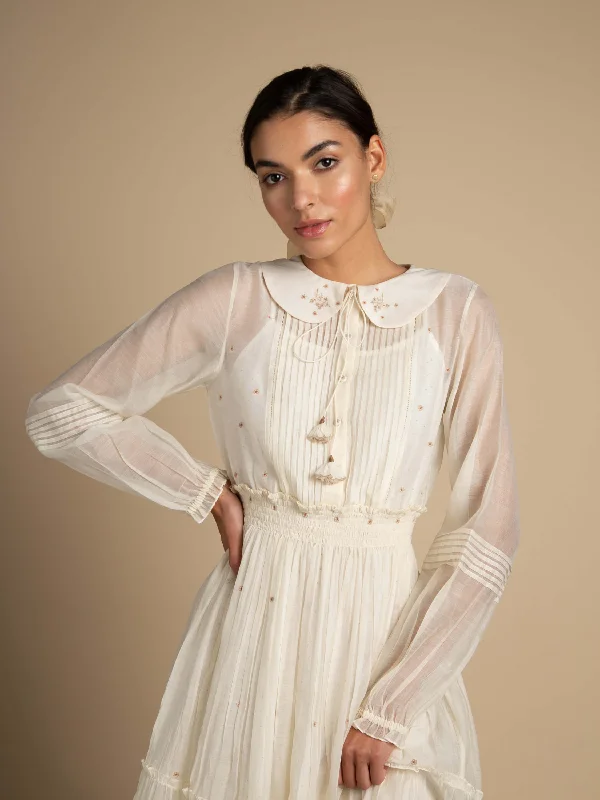Midi dresses with satin - finish fabrics for a luxurious feel Poets and Poems Dress