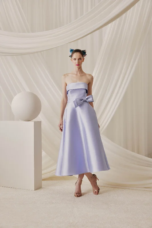 Midi dresses with satin - finish fabrics for a luxurious feel Audrey+Brooks 6823