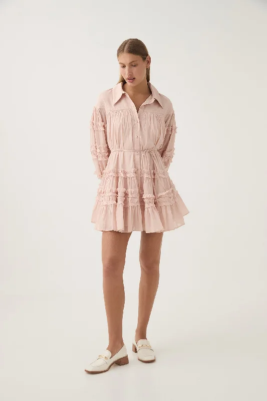 Floral print mini dresses for summer parties Pastiche Tiered Mini Dress