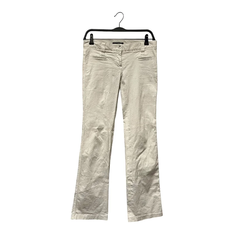 DOLCE&GABBANA/Skinny Pants/38/Cotton/WHT/