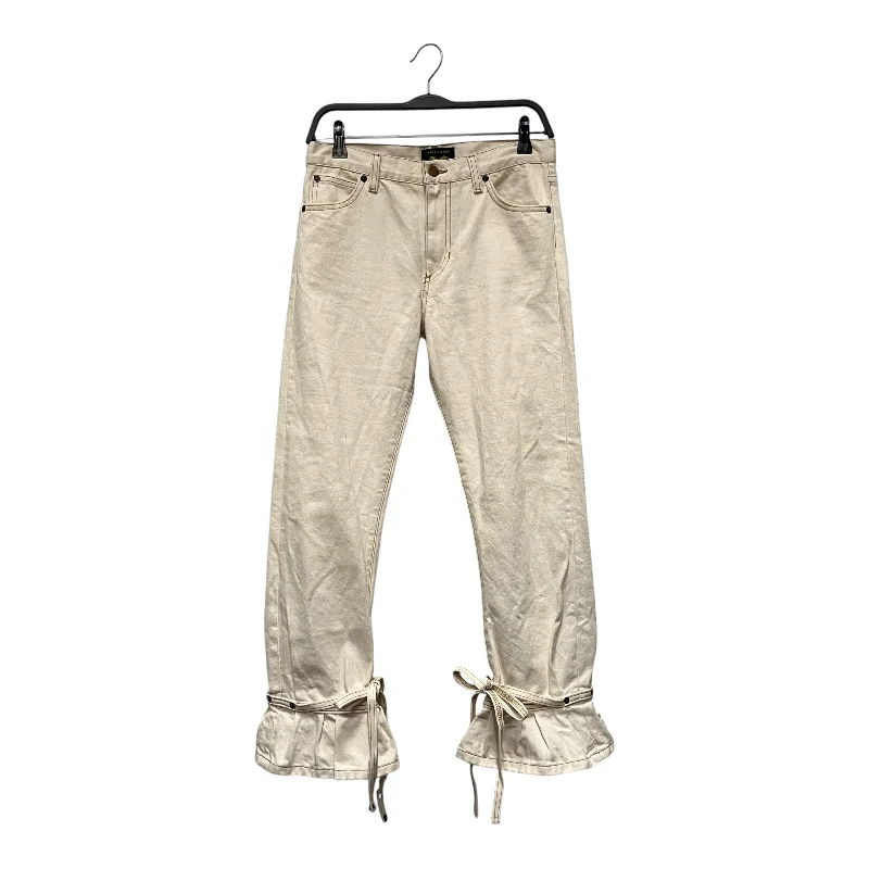 MARC JACOBS/WRANGLER/Cropped Pants/2/Cotton/CRM/ruffle cuff