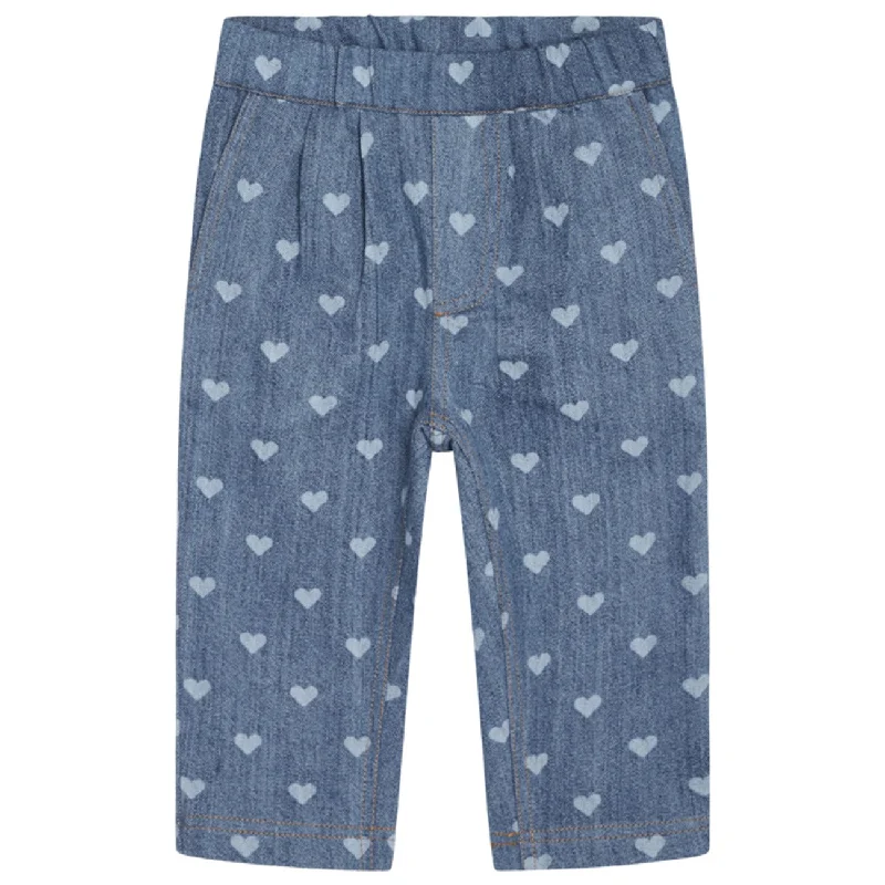 Flöss Blue Denim/Hearts Lollo Pants