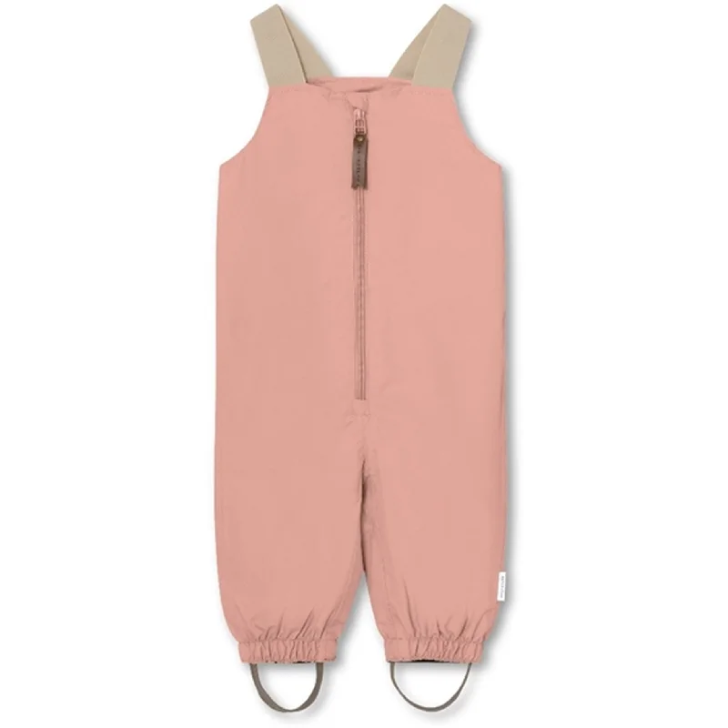 MINI A TURE WALENTAYA Spring Overalls Rosette Rose