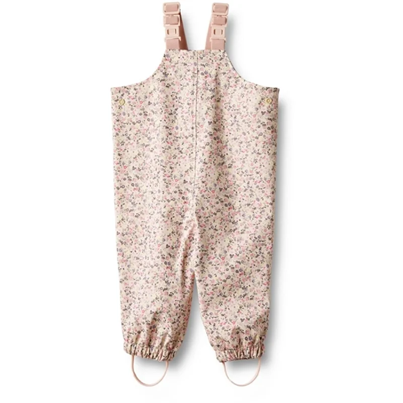 Wheat Rainwear Overall Charlo Clam Multi Flowers