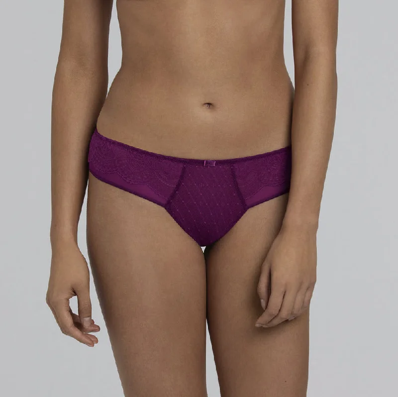 designer women bra and panty sets with unique designsAnita Selma Purple Wine Lace Brazilian Panty 1335 designer women bra and panty sets with unique designsAnita Selma Purple Wine Lace Brazilian Panty 1335