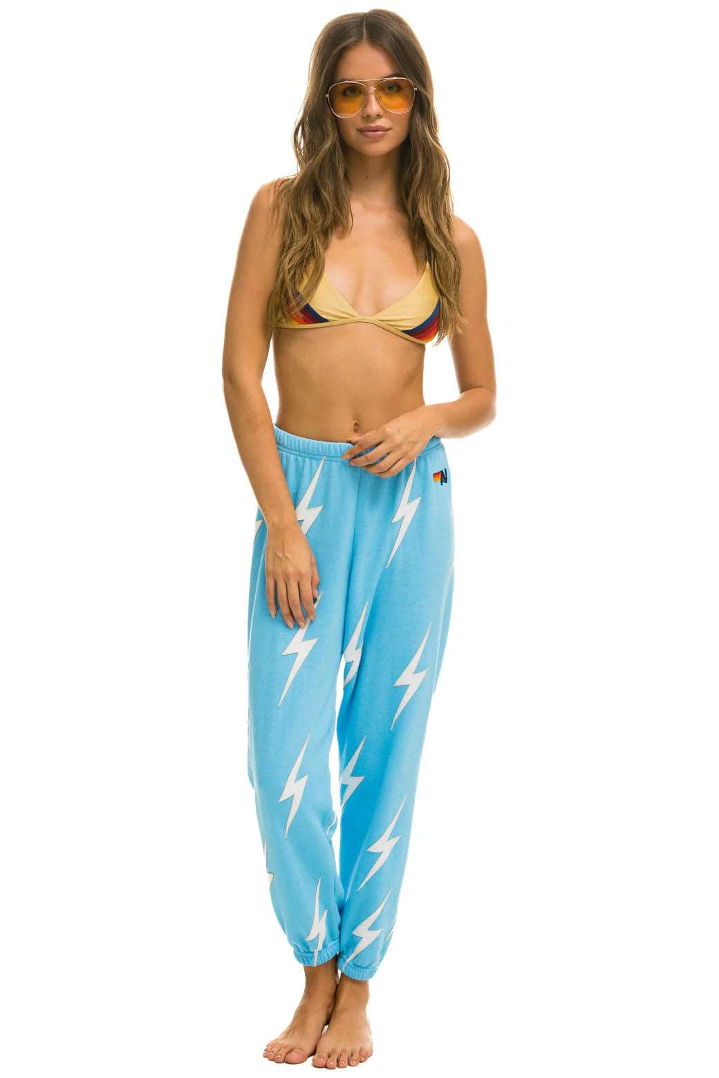 underwire women bikini briefs for added supportAviator Nation Women's Bolt Stitch Repeat Sweatpants - Sky Blue underwire women bikini briefs for added supportAviator Nation Women's Bolt Stitch Repeat Sweatpants - Sky Blue