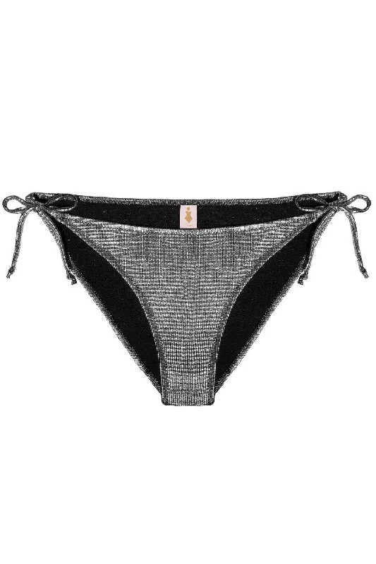 Cressida Silver bikini bottom