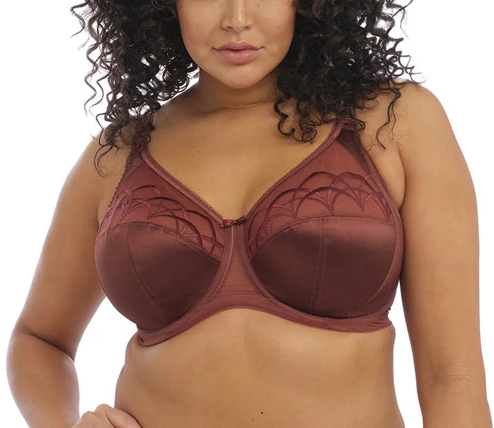wireless bra women bra and panty sets for a natural lookElomi Cate Dark Copper Unlined Bra 4030 wireless bra women bra and panty sets for a natural lookElomi Cate Dark Copper Unlined Bra 4030