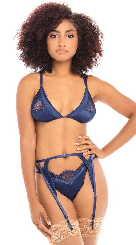 plus size women bra and panty setsEyelash On The Prize Bra Set