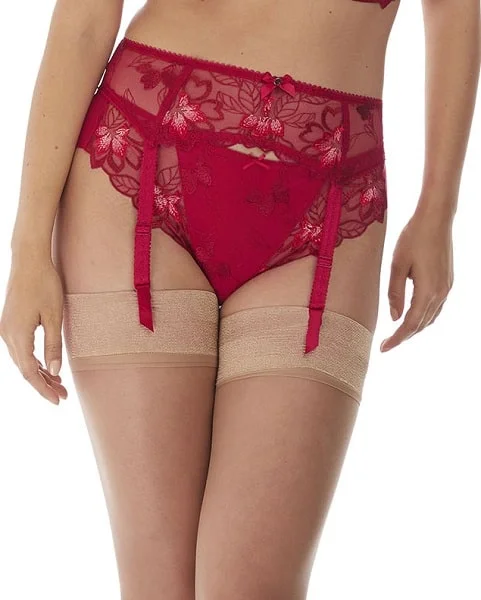 hypoallergenic women lingerie materials for sensitive skinFantasie Leona Garter Belt 2689 Red hypoallergenic women lingerie materials for sensitive skinFantasie Leona Garter Belt 2689 Red