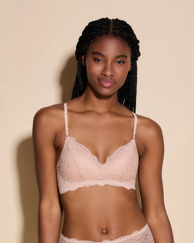 odor resistant women bra and panty sets for freshnessBralette Imbottita