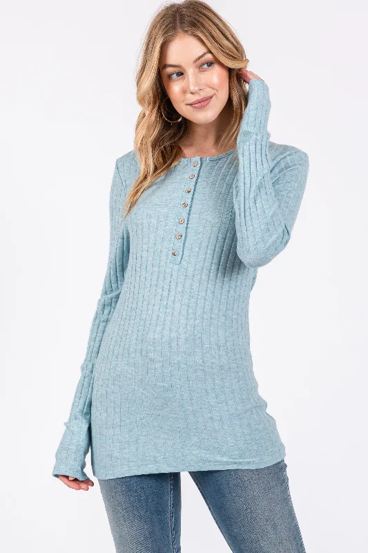 hands free convertible women nursing braLight Teal Ribbed Knit Button Long Sleeve Top hands free convertible women nursing braLight Teal Ribbed Knit Button Long Sleeve Top