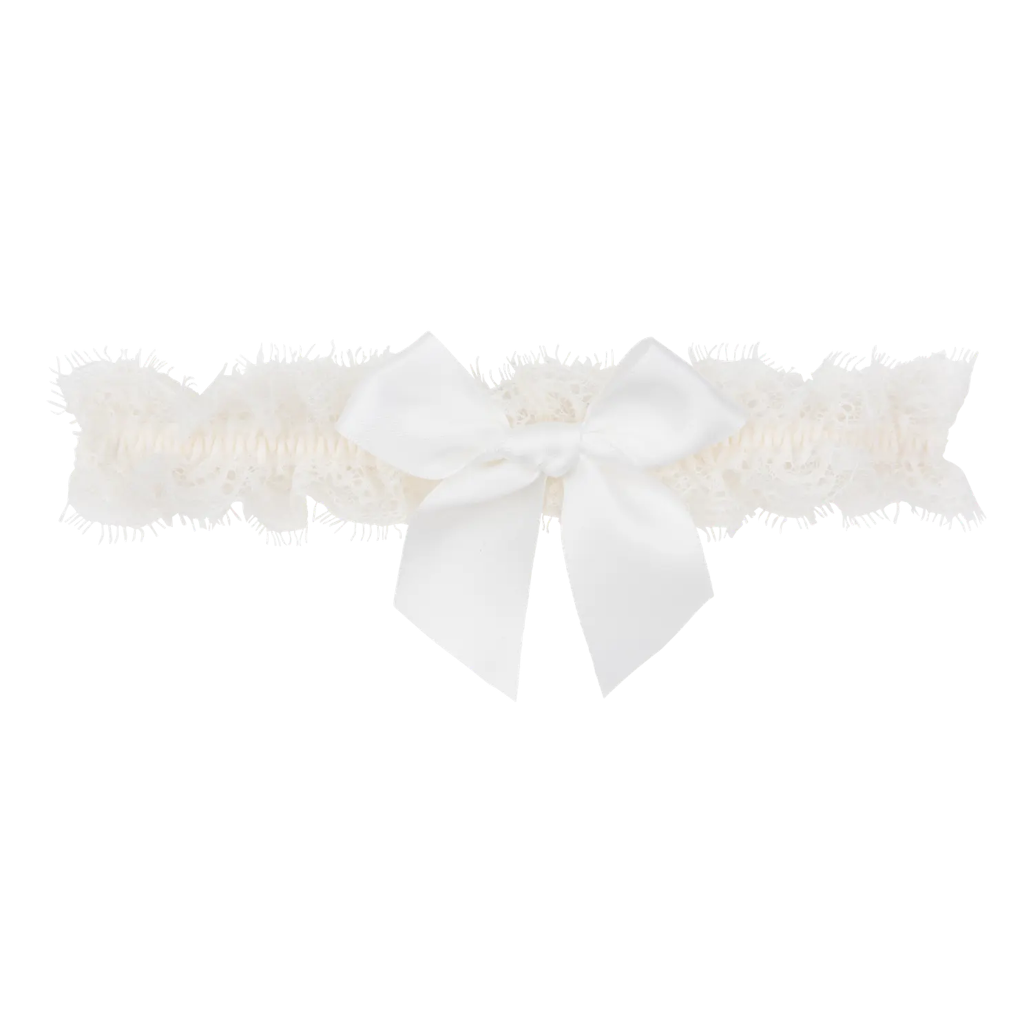 bridal women lingerie for a honeymoonLove Stories - Bridal Garter | Off White