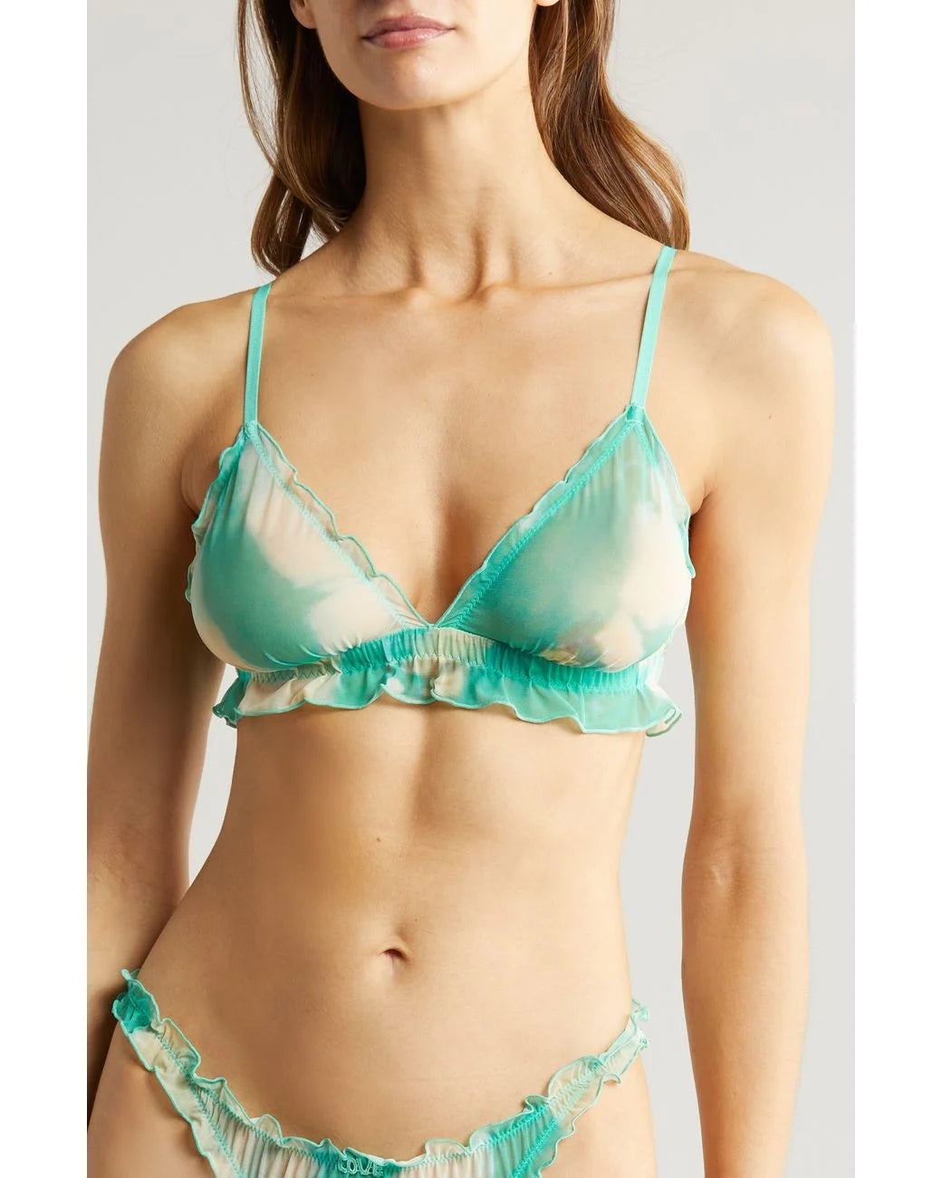 bondage inspired women lingerie for a kinky appealLove Stories - Reggipetto Triangle Bralette | Green bondage inspired women lingerie for a kinky appealLove Stories - Reggipetto Triangle Bralette | Green