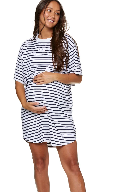 Night Life Nursing Tee Dress