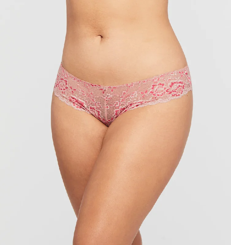 designer women bra and panty sets with unique designsMontelle Rosedust/Raspberry Lace Brazilian Panty 9001 designer women bra and panty sets with unique designsMontelle Rosedust/Raspberry Lace Brazilian Panty 9001
