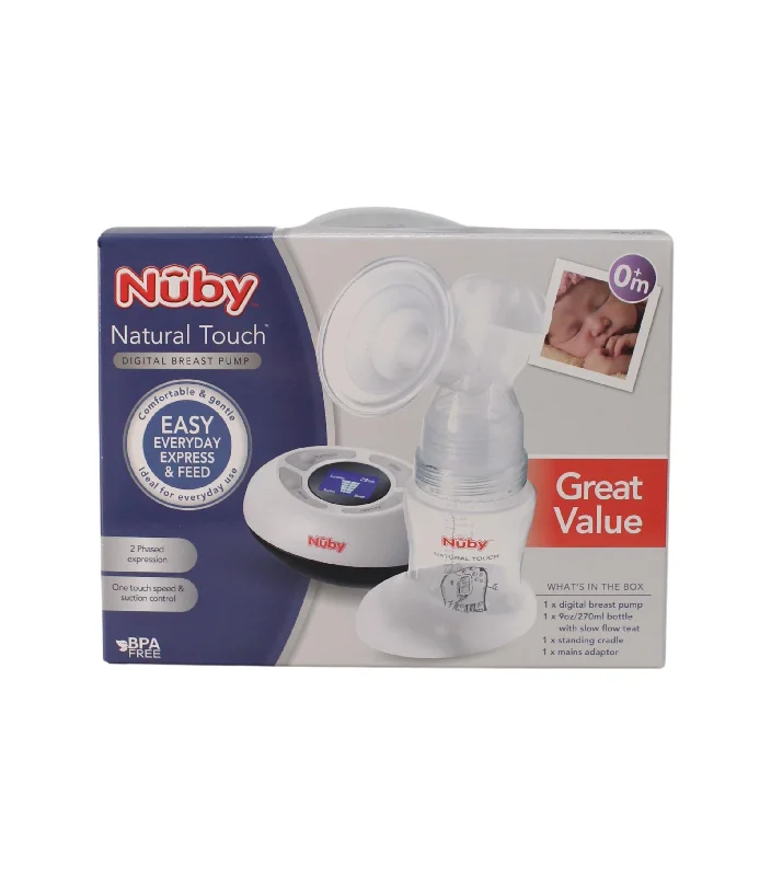 Nuby Digital Breast Pump O/S (0m+)