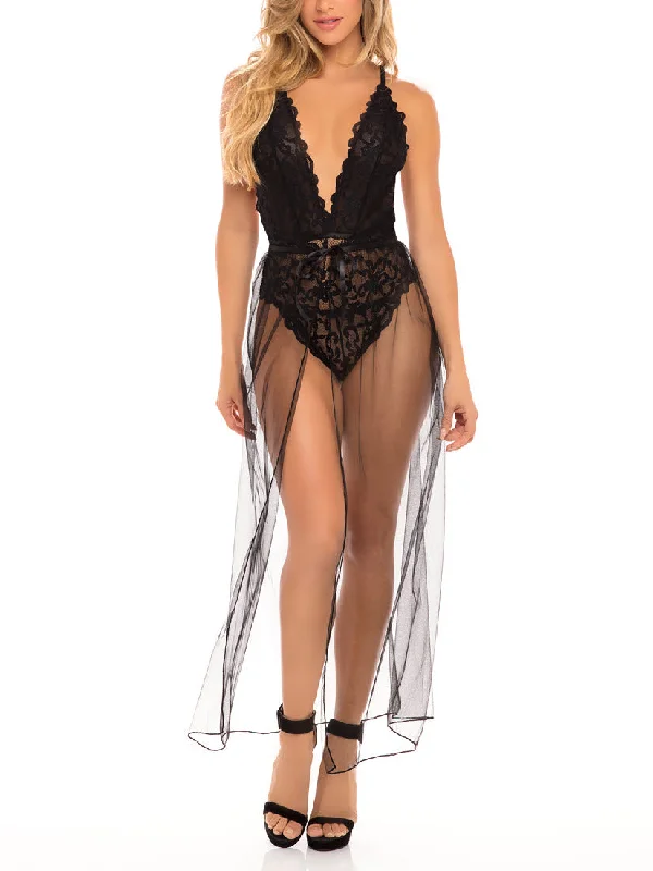 swimwear inspired women lingerie for a beachy vibeOh La La Cheri Lingerie Jeana Black Sheer Skirt 92-11156 swimwear inspired women lingerie for a beachy vibeOh La La Cheri Lingerie Jeana Black Sheer Skirt 92-11156