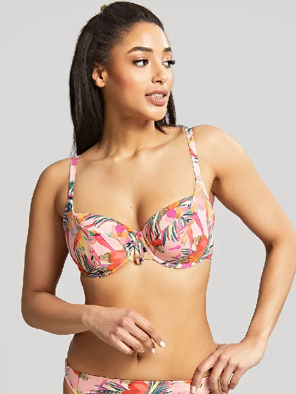antibacterial women bikini briefs for hygienePanache Paradise Balcony Bikini Top