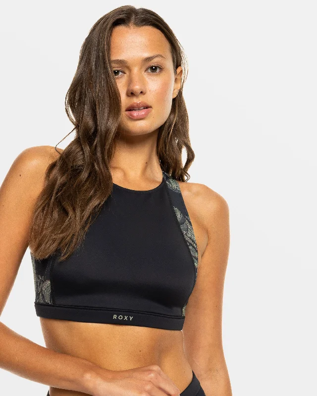 modern style women bikini briefs for a contemporary lookRoxy Pro Wave Crop Top Bikini Top - Anthracite The Palms Wetsuit modern style women bikini briefs for a contemporary lookRoxy Pro Wave Crop Top Bikini Top - Anthracite The Palms Wetsuit