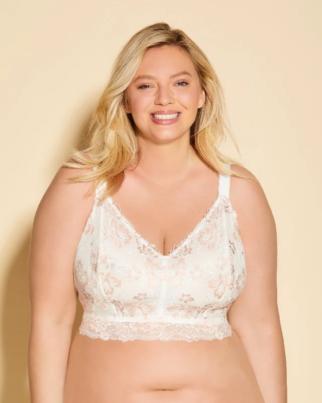 seamless high waisted women bra and panty setsBralette Longue Ultra Curvy