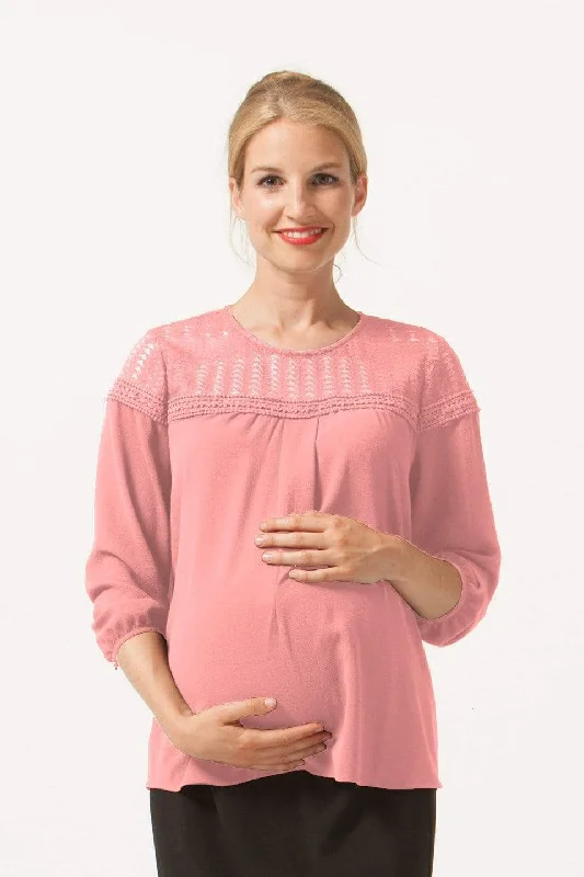 plus size seamless women nursing braEve Nursing Top Coral Blush
