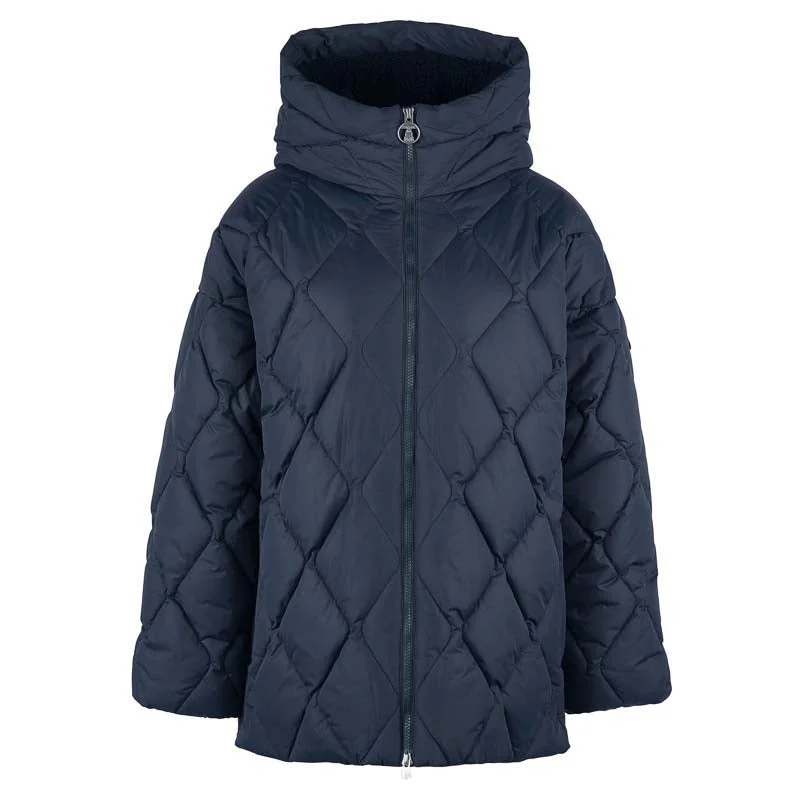 Women's reversible down coats with two - tone designs for versatile stylingBarbour Aster Ladies Quilted Jacket - Dark Navy Women's reversible down coats with two - tone designs for versatile stylingBarbour Aster Ladies Quilted Jacket - Dark Navy