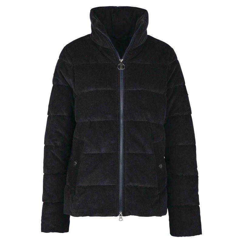 Women's pea coats with brass buttons for a nautical - inspired styleBarbour Aubrey Ladies Quilted Jacket - Dark Navy Women's pea coats with brass buttons for a nautical - inspired styleBarbour Aubrey Ladies Quilted Jacket - Dark Navy