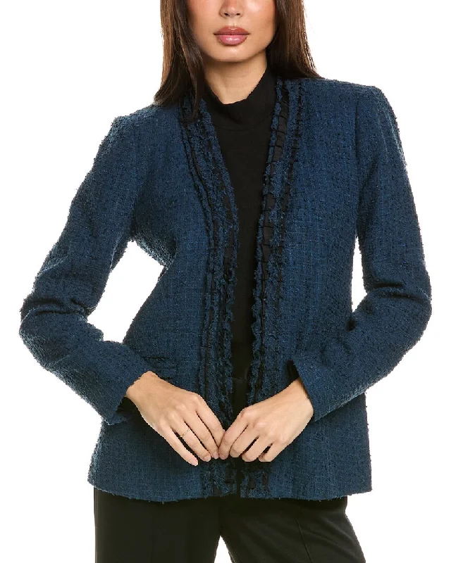 Women's longline double - breasted camel coats for a sophisticated lookKobi Halperin Lola Tweed Jacket Women's longline double - breasted camel coats for a sophisticated lookKobi Halperin Lola Tweed Jacket