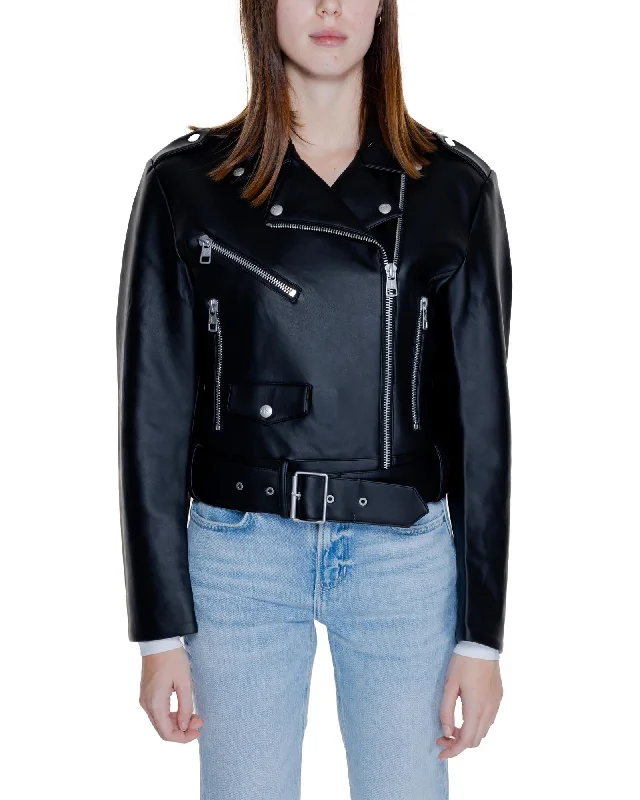 Oversized Women's Checkered Blazers in Black and White for a Trendy StyleCalvin Klein Zip-Front Faux Leather s Blazer Oversized Women's Checkered Blazers in Black and White for a Trendy StyleCalvin Klein Zip-Front Faux Leather s Blazer