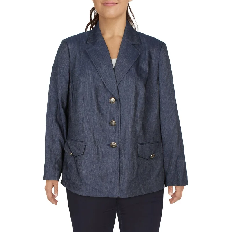 Oversized Women's Printed Blazers in Animal Patterns for a Statement PieceWomens Denim Suit Separate Two-Button Blazer Oversized Women's Printed Blazers in Animal Patterns for a Statement PieceWomens Denim Suit Separate Two-Button Blazer