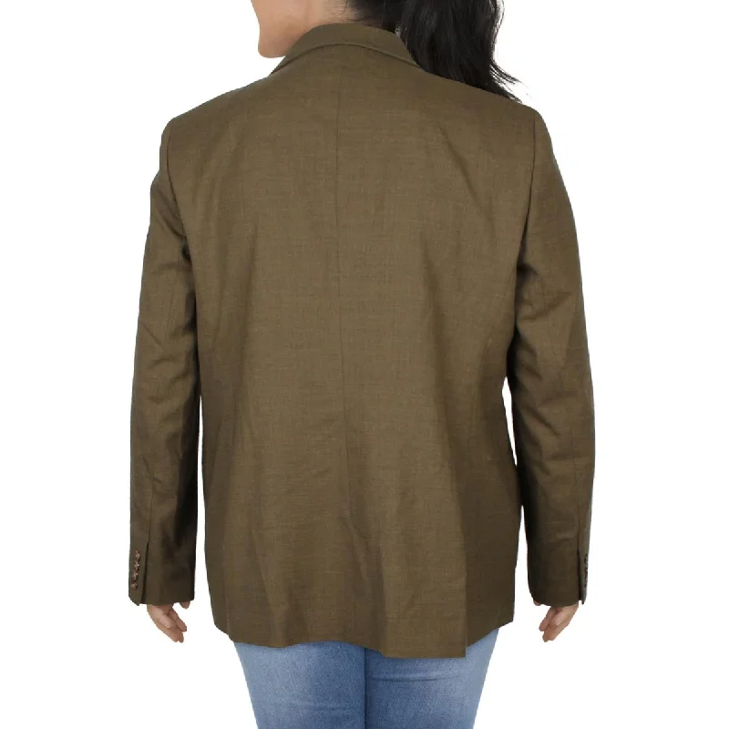 Single - Breasted Women's Linen Blend Blazers in Earth Tones for Casual WearWomens Slub Office Double-Breasted Blazer Single - Breasted Women's Linen Blend Blazers in Earth Tones for Casual WearWomens Slub Office Double-Breasted Blazer