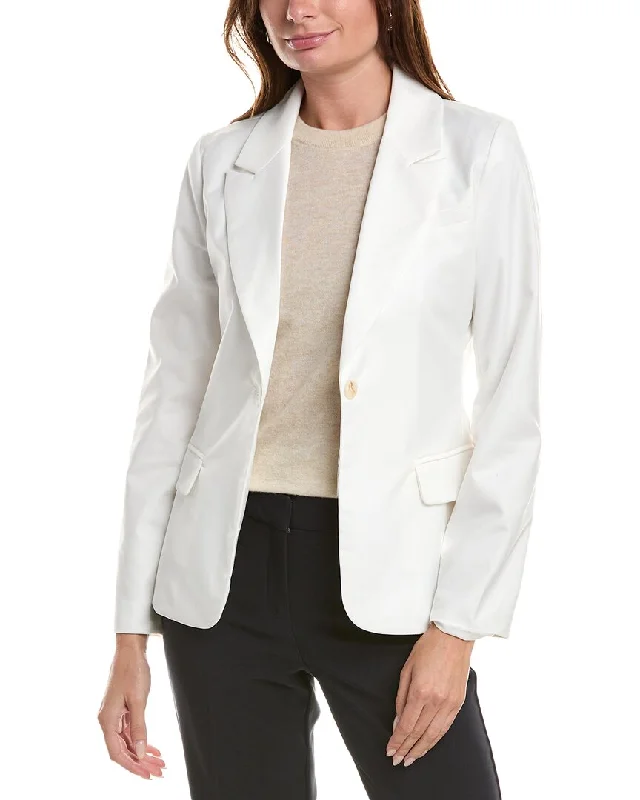Women's Tailored Stretch Blazers in Navy Blue for Business MeetingsGracia Blazer