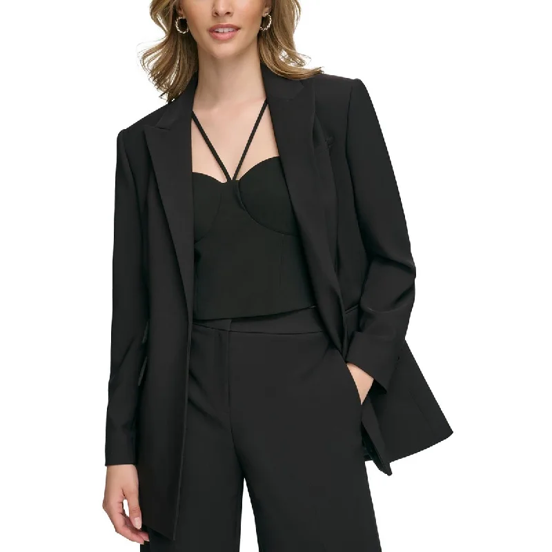 Single - Breasted Women's Corduroy Blazers in Mustard Yellow for an Autumn VibeWomens Pocket` Business Open-Front Blazer Single - Breasted Women's Corduroy Blazers in Mustard Yellow for an Autumn VibeWomens Pocket` Business Open-Front Blazer