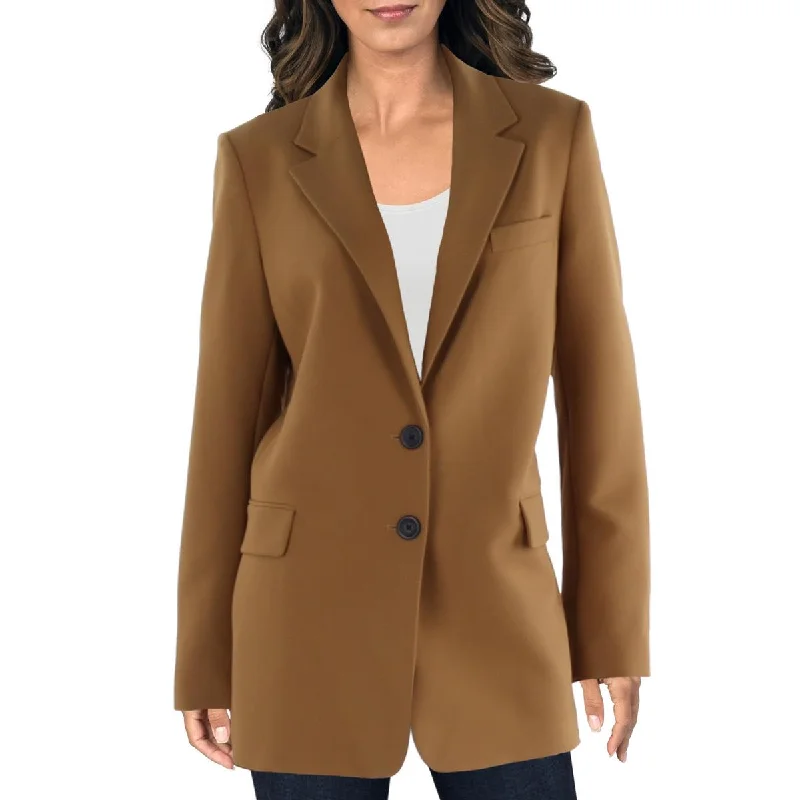 Plus Size Women's Embroidered Blazers in Floral Patterns for a Feminine TouchWomens Notch Collar Suit Separate Two-Button Blazer Plus Size Women's Embroidered Blazers in Floral Patterns for a Feminine TouchWomens Notch Collar Suit Separate Two-Button Blazer