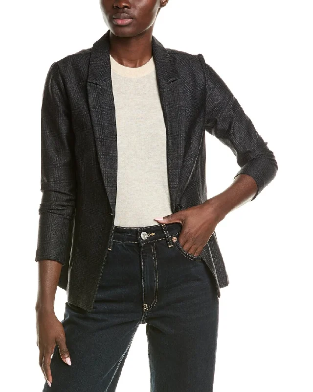 Women's Notched Lapel Blazers in Beige for a Timeless OutfitNanette Nanette Lepore Blazer Women's Notched Lapel Blazers in Beige for a Timeless OutfitNanette Nanette Lepore Blazer