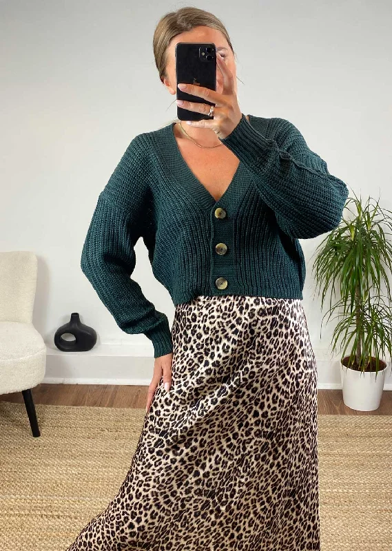 machine washable women cardigan for easy careCarolina Button Cardigan in Forest Green machine washable women cardigan for easy careCarolina Button Cardigan in Forest Green