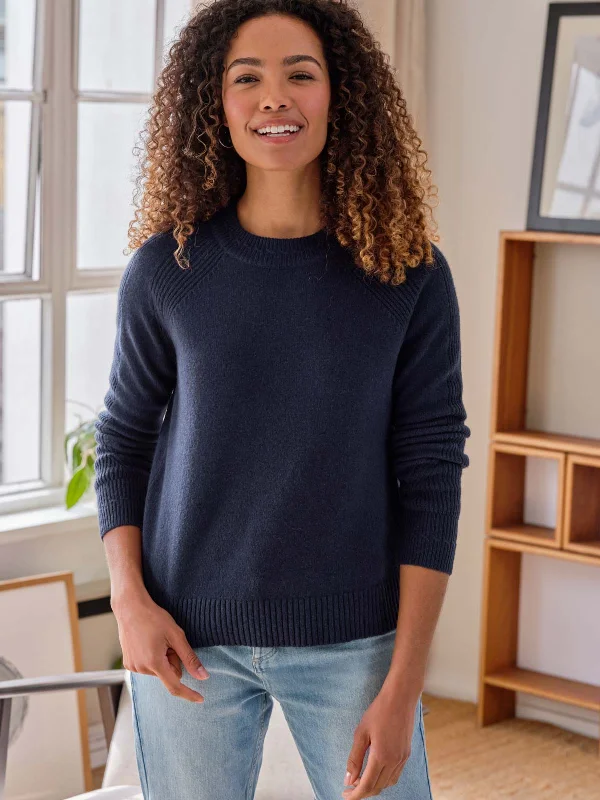 maternity women cardigan for expecting momsCelaeno Lambswool Funnel Neck Jumper - Navy maternity women cardigan for expecting momsCelaeno Lambswool Funnel Neck Jumper - Navy