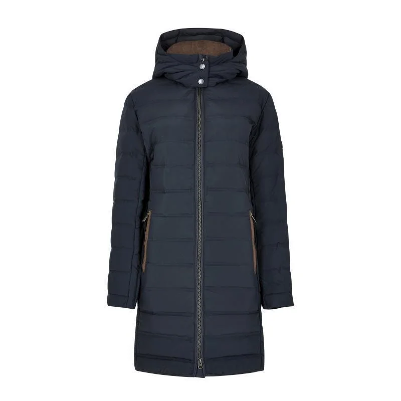 Women's faux fur coats in bright colors for a bold fashion statementDubarry Ballybrophy Ladies Down Coat - Navy Women's faux fur coats in bright colors for a bold fashion statementDubarry Ballybrophy Ladies Down Coat - Navy