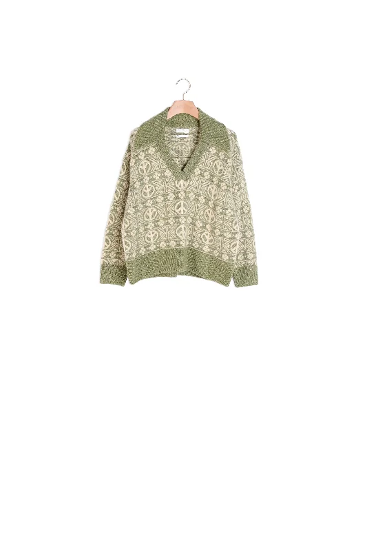 lightweight women cardigan for spring and fallPULL Vert