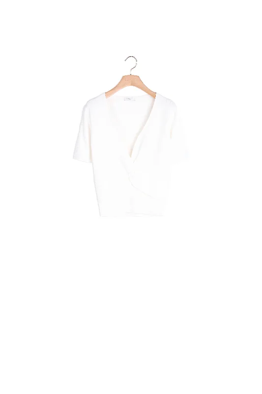 machine washable women cardigan for easy careTop court en maille côtelée