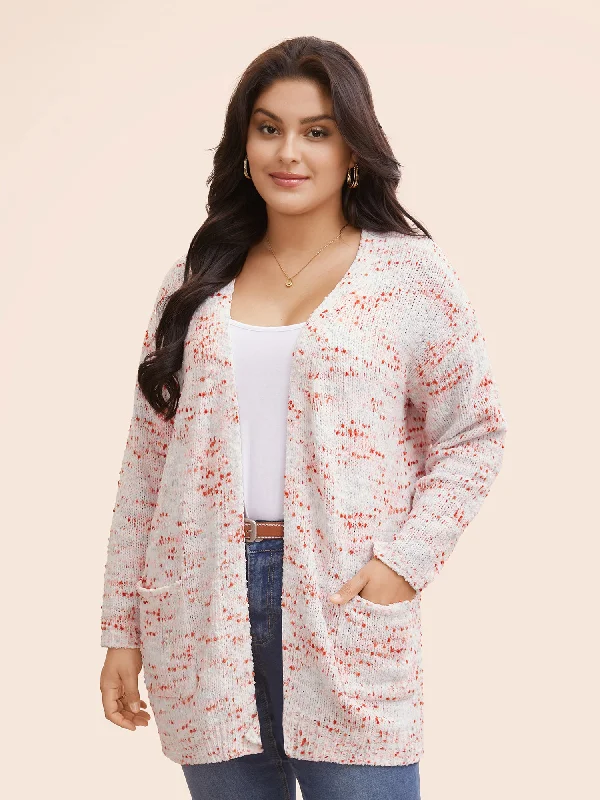 hooded women cardigan for added warmth and styleHeather Drop Shoulder Pocket Cardigan hooded women cardigan for added warmth and styleHeather Drop Shoulder Pocket Cardigan