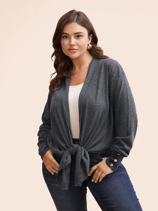 maternity women cardigan for expecting momsKimono Collar Button Detail Asymmetrical Hem Cardigan maternity women cardigan for expecting momsKimono Collar Button Detail Asymmetrical Hem Cardigan