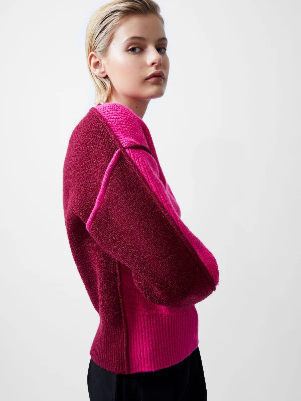 hooded women cardigan for added warmth and styleLorena High Neck Jumper