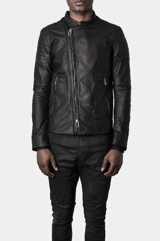 Shearling - lined women's leather coats for ultimate warmth and luxuryMoto leather jacket Shearling - lined women's leather coats for ultimate warmth and luxuryMoto leather jacket