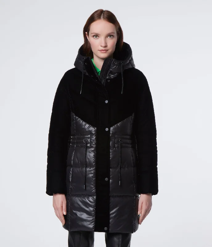 Checkered women's wool coats in a classic pattern for a timeless styleFrazee Puffer Coat Checkered women's wool coats in a classic pattern for a timeless styleFrazee Puffer Coat
